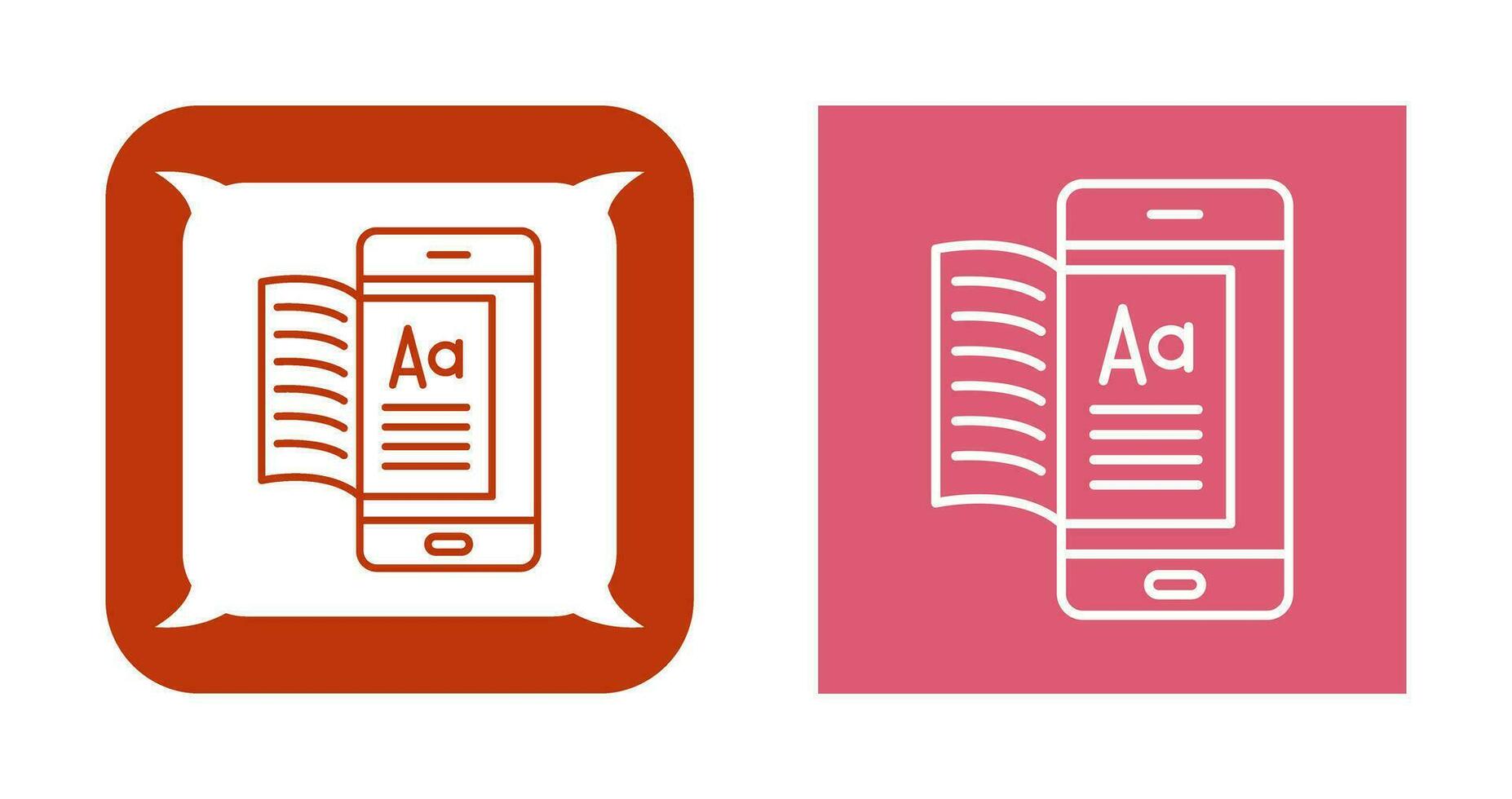 icono de vector de ebook