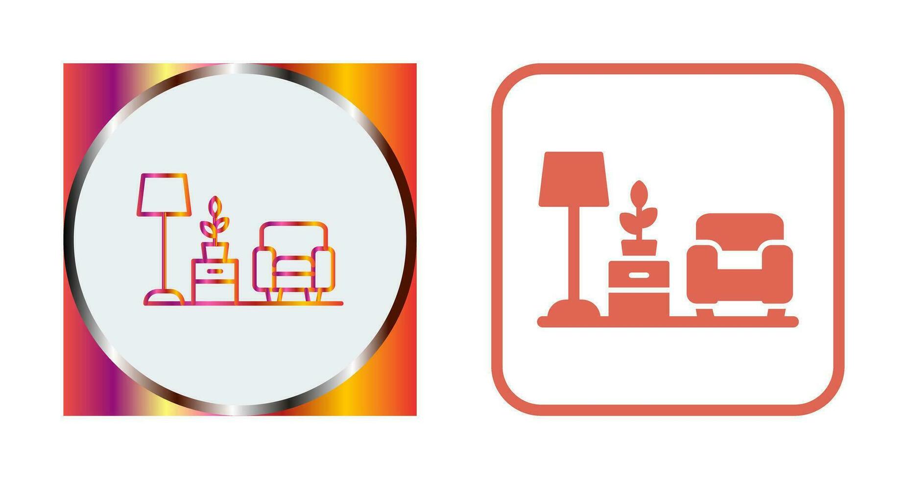 Living Room Vector Icon