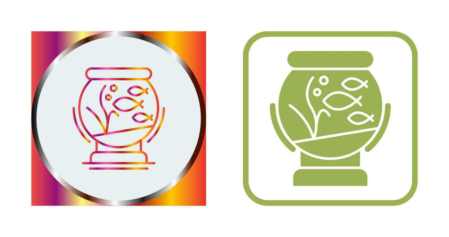 Fishbowl Vector Icon