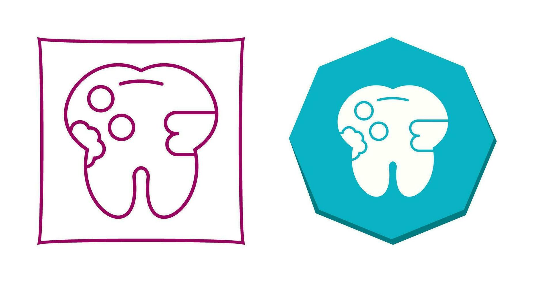 Caries Vector Icon
