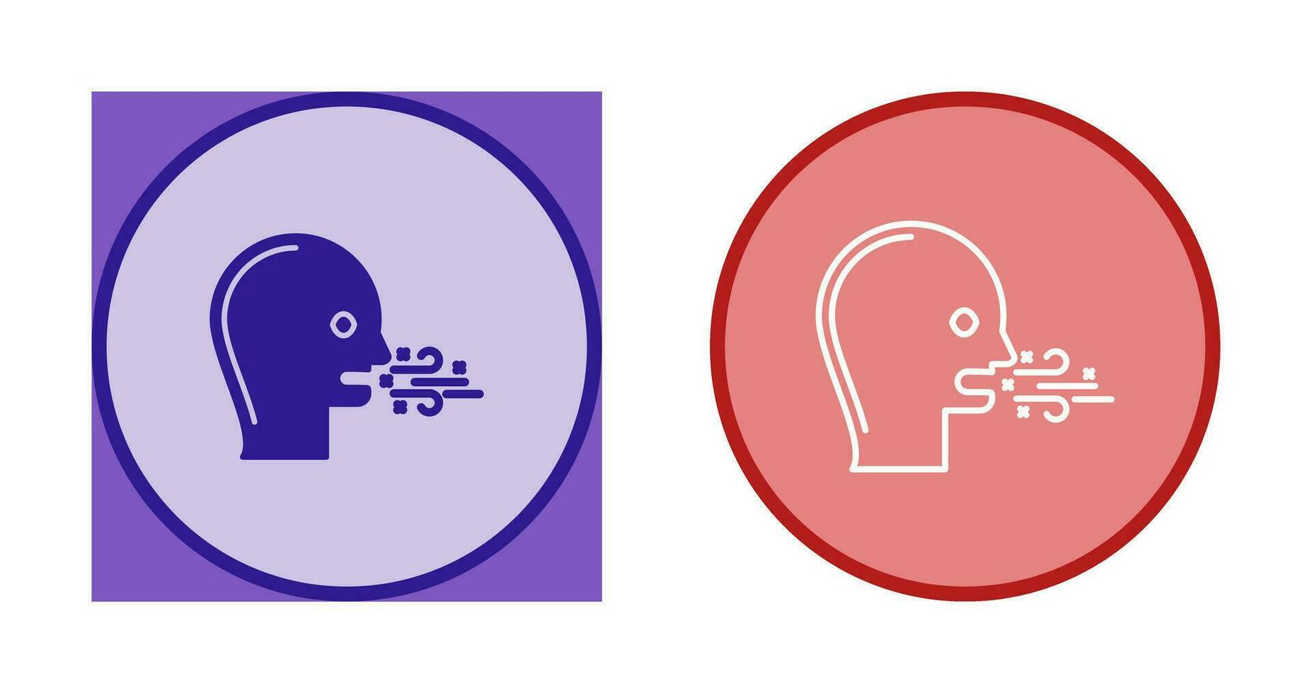 Bad Breath Vector Icon
