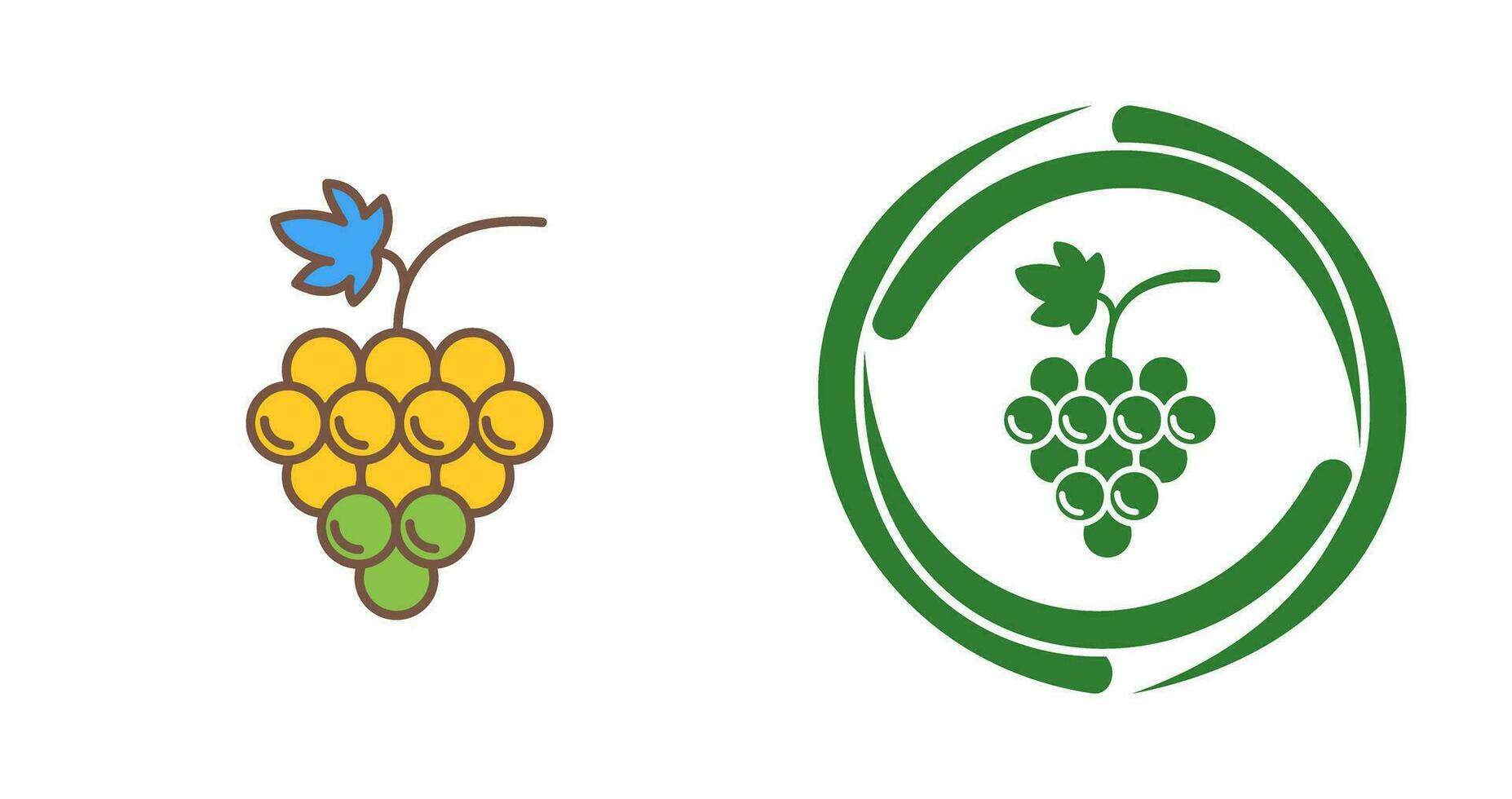 Grapes Vector Icon