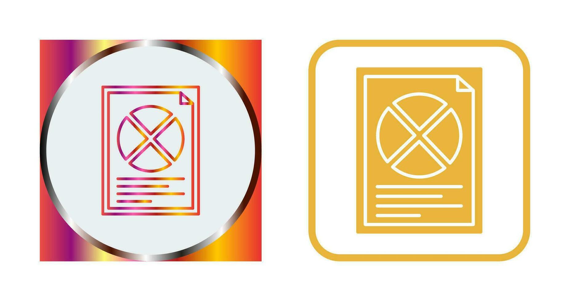 Pie Chart Vector Icon