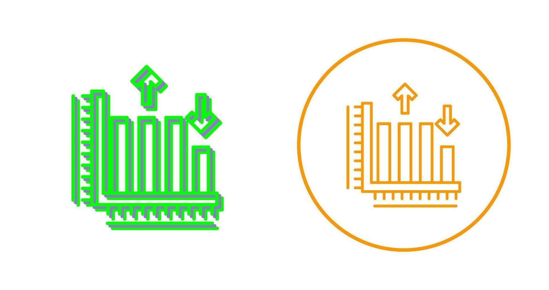 Bar Graph Vector Icon