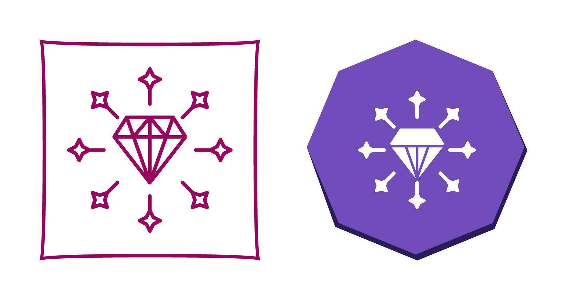 Diamond Vector Icon