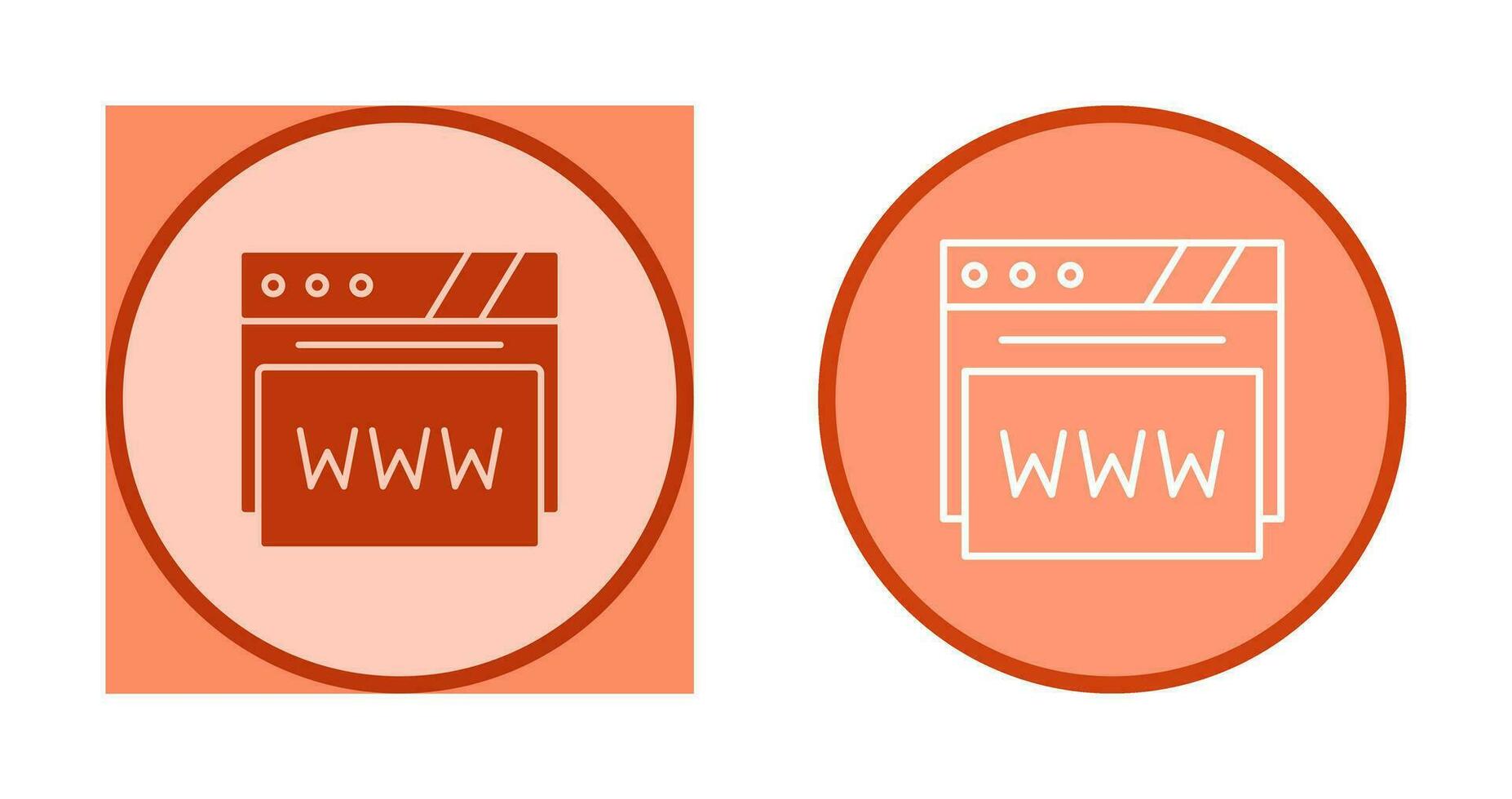 Web Browser Vector Icon