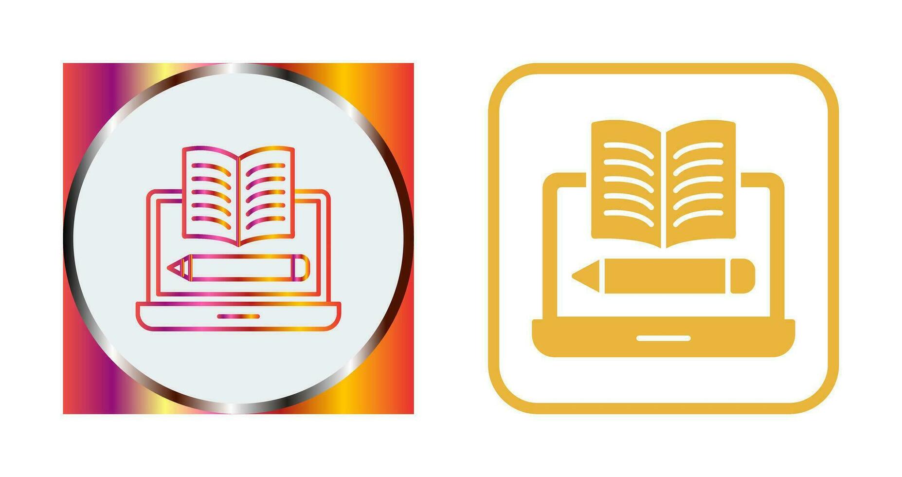Written Vector Icon