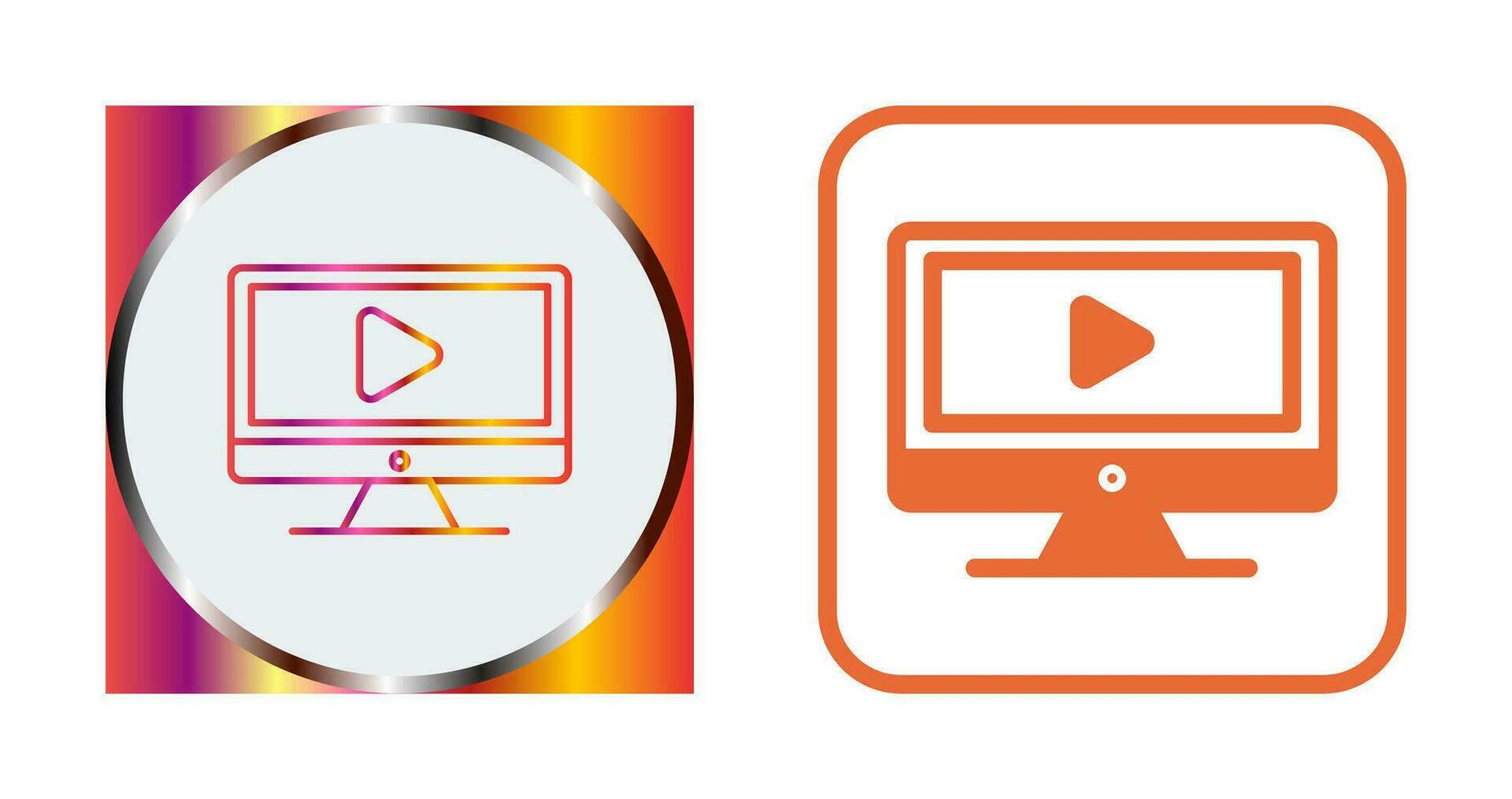 Video Lesson Vector Icon