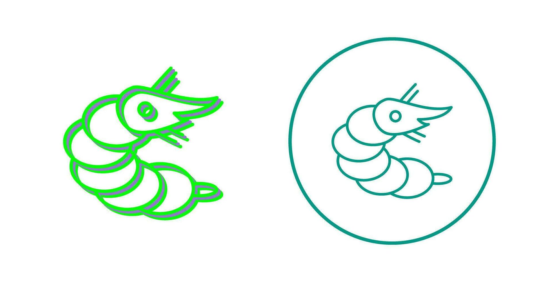 Shrimp Vector Icon