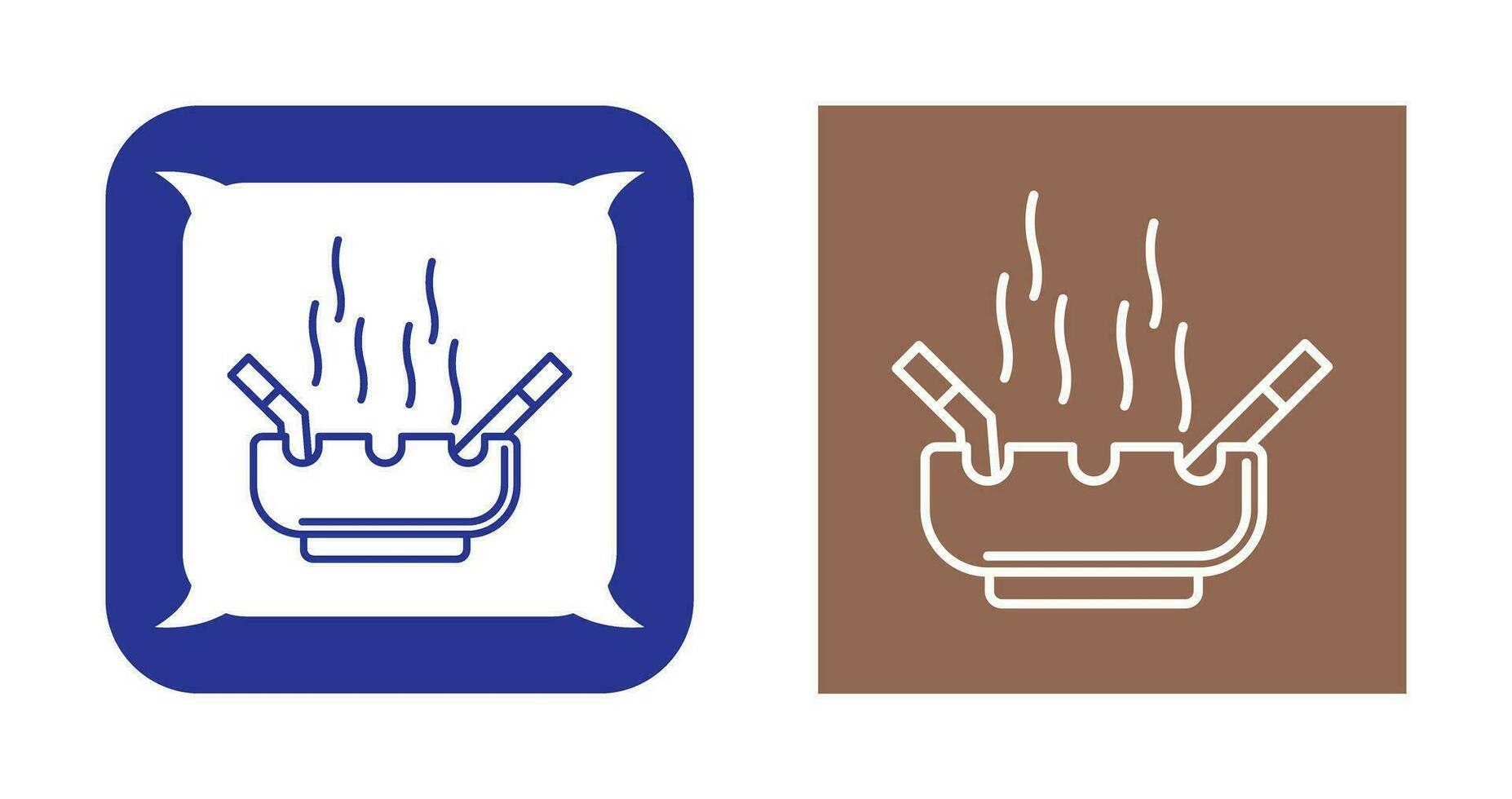 Ashtray Vector Icon