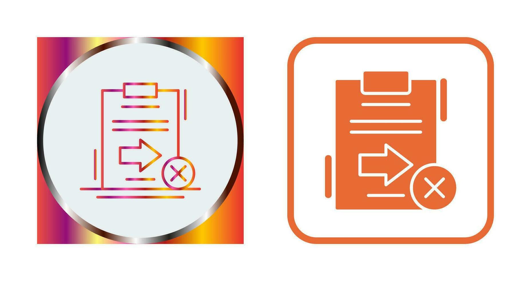 Send Failed Vector Icon