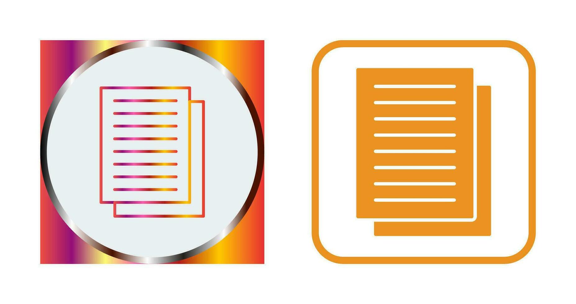 Document Vector Icon