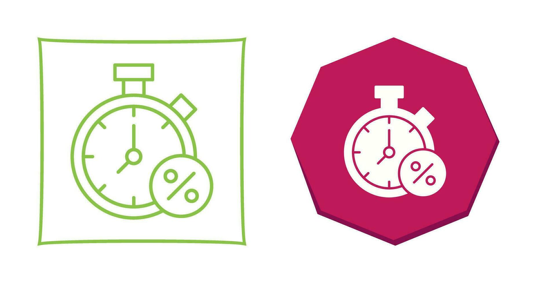 Timer Vector Icon
