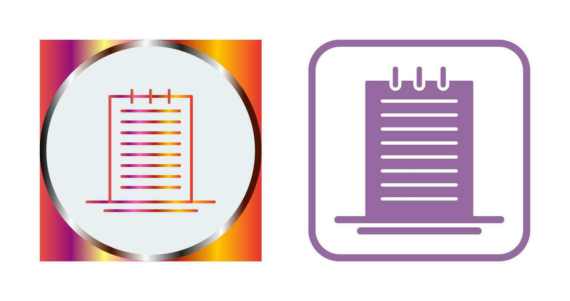 Notes Vector Icon
