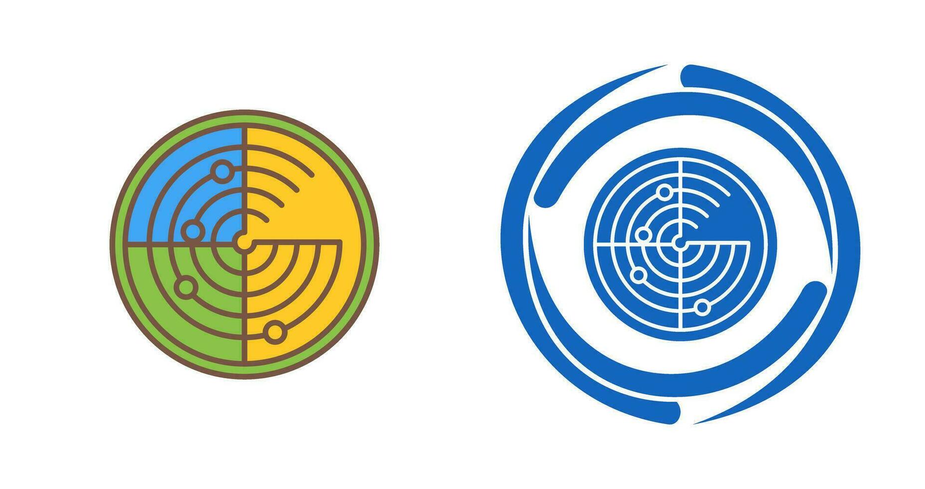 Radar Vector Icon