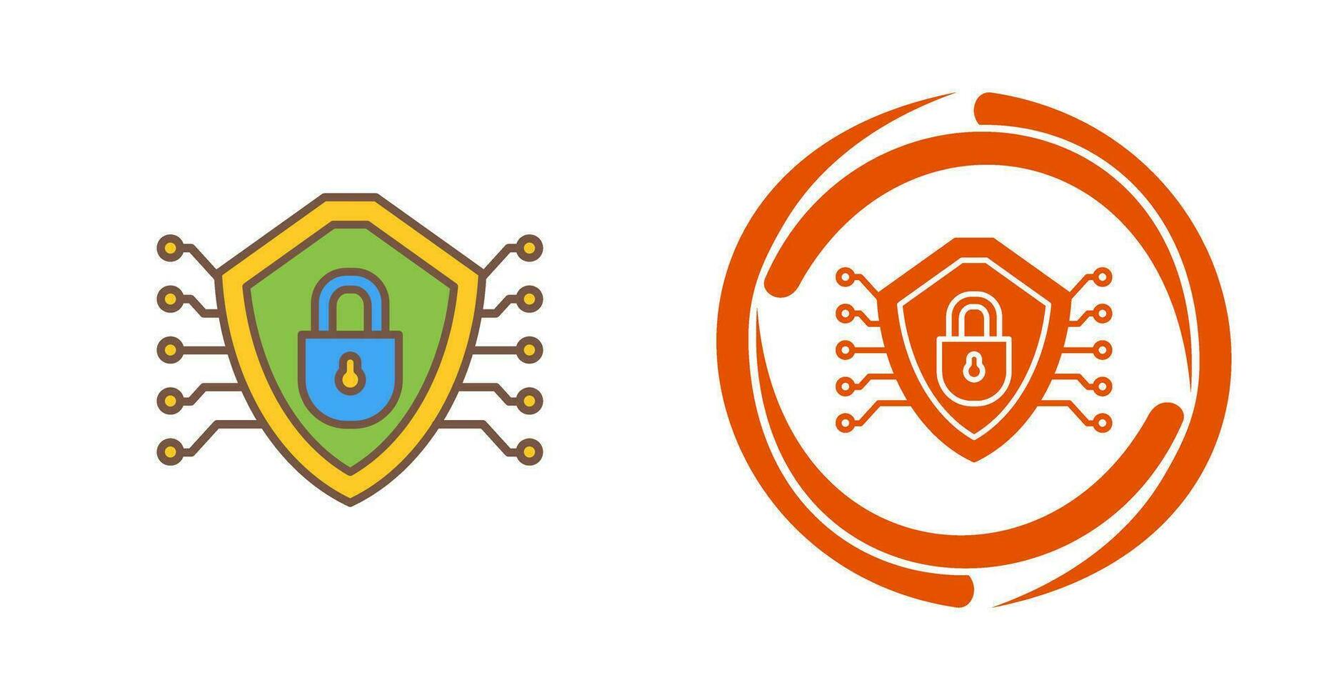 Cyber Security Vector Icon