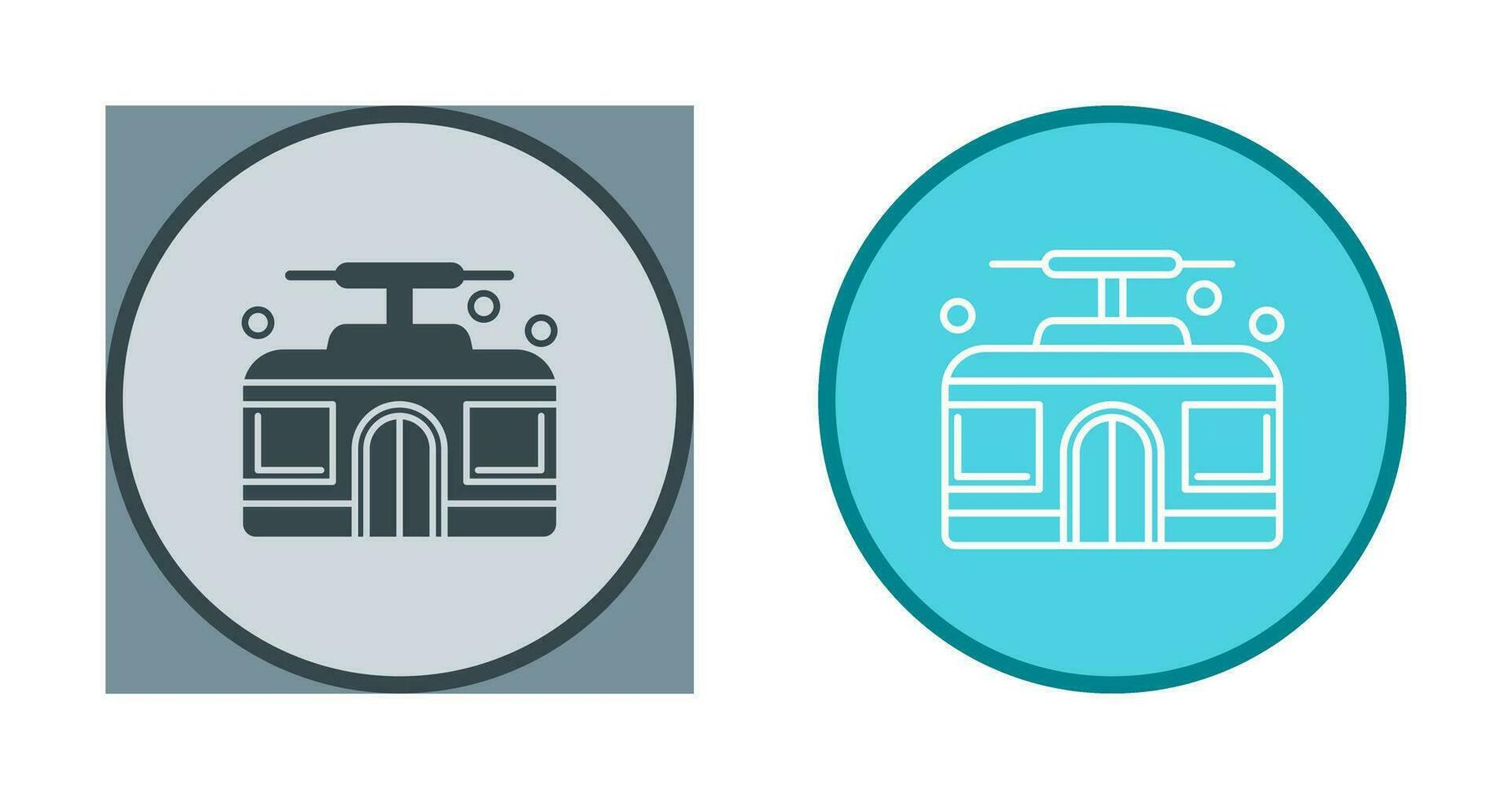 Cable Car Vector Icon