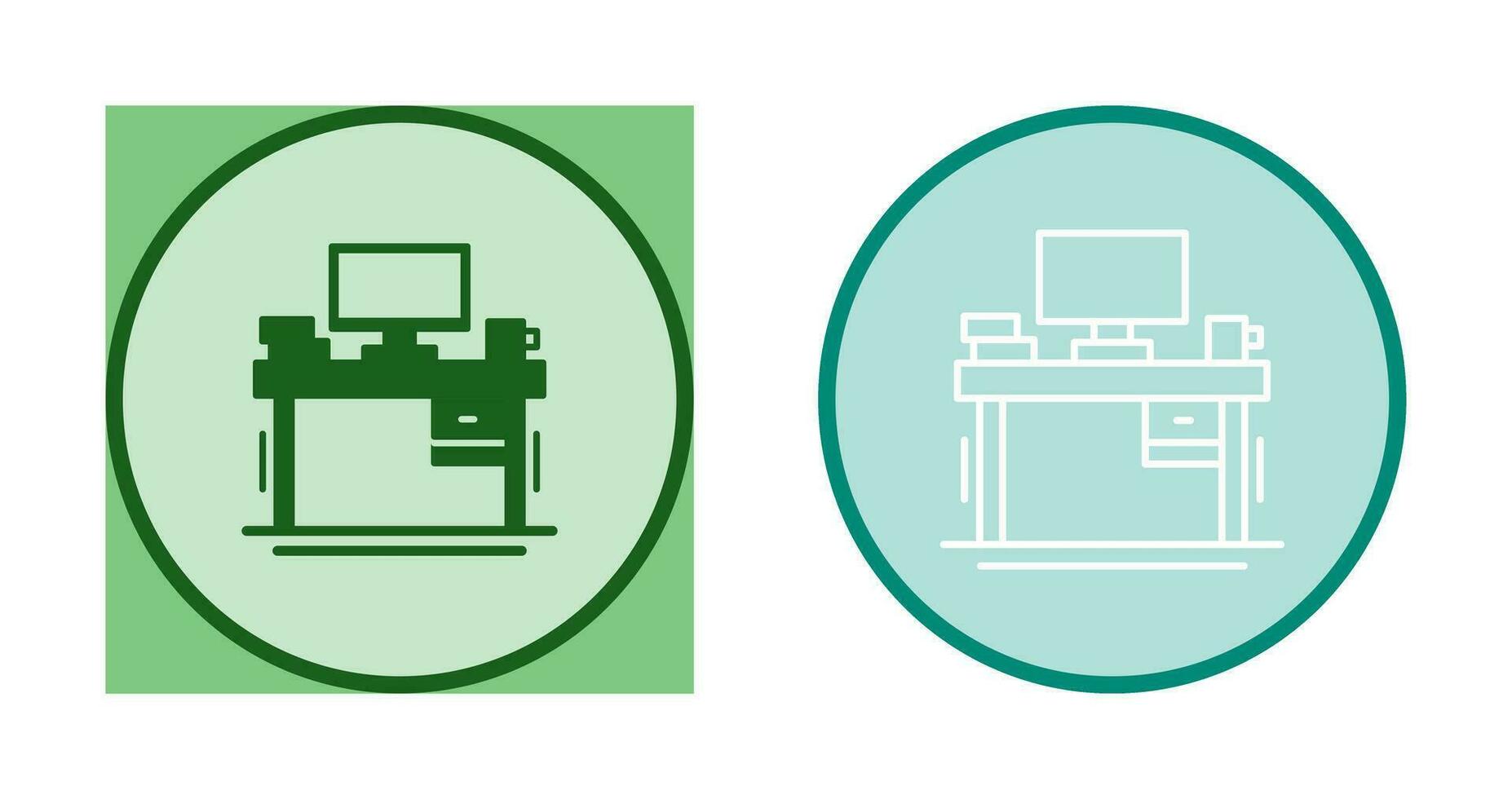 Desk Vector Icon