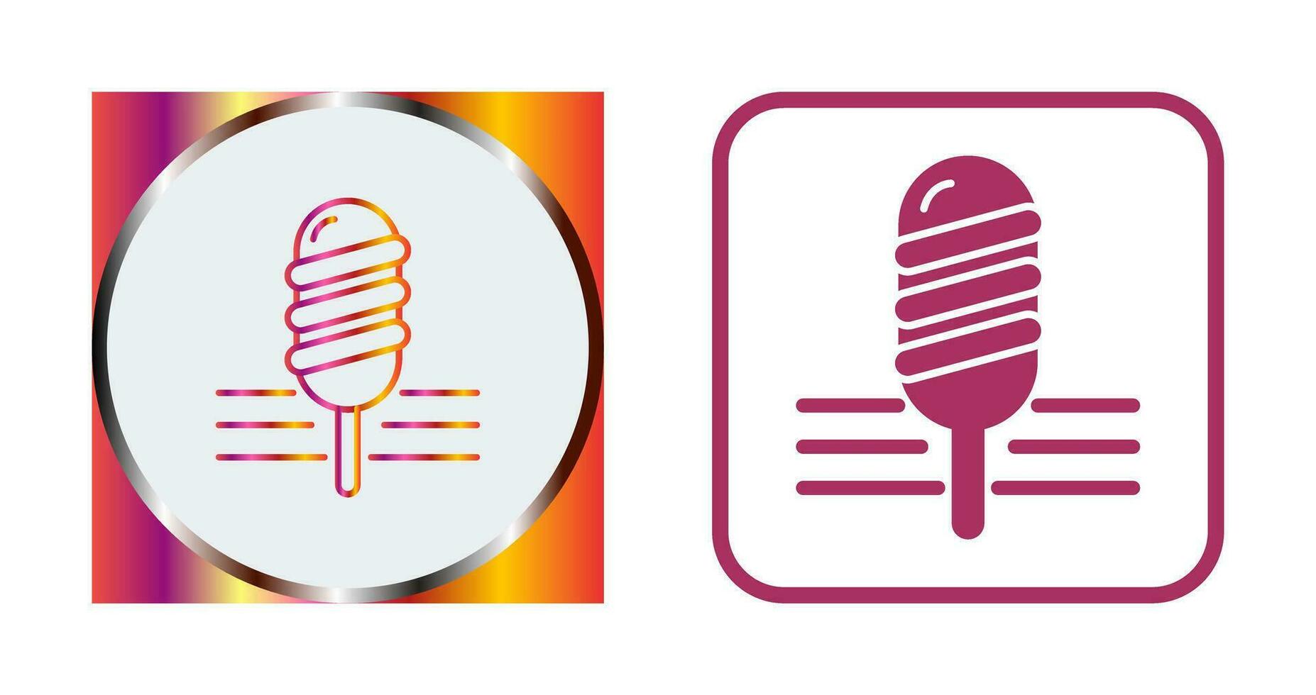 Popsicle Vector Icon