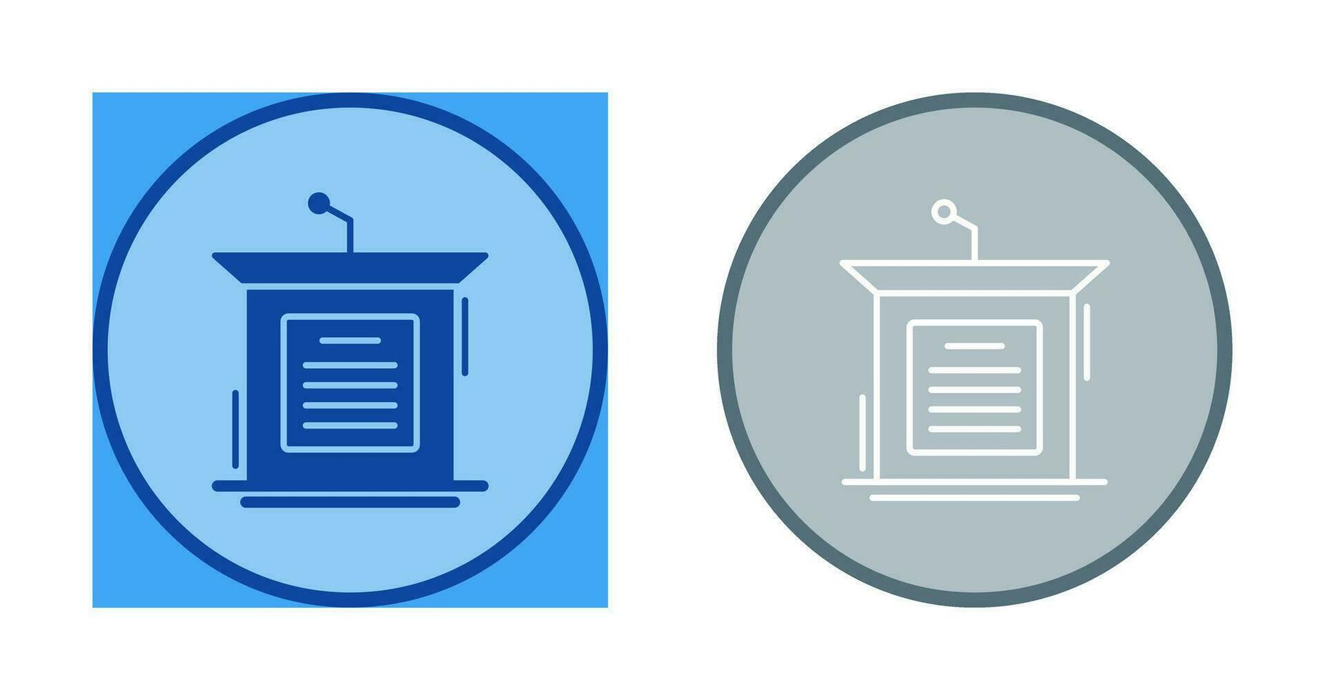 Podium Vector Icon