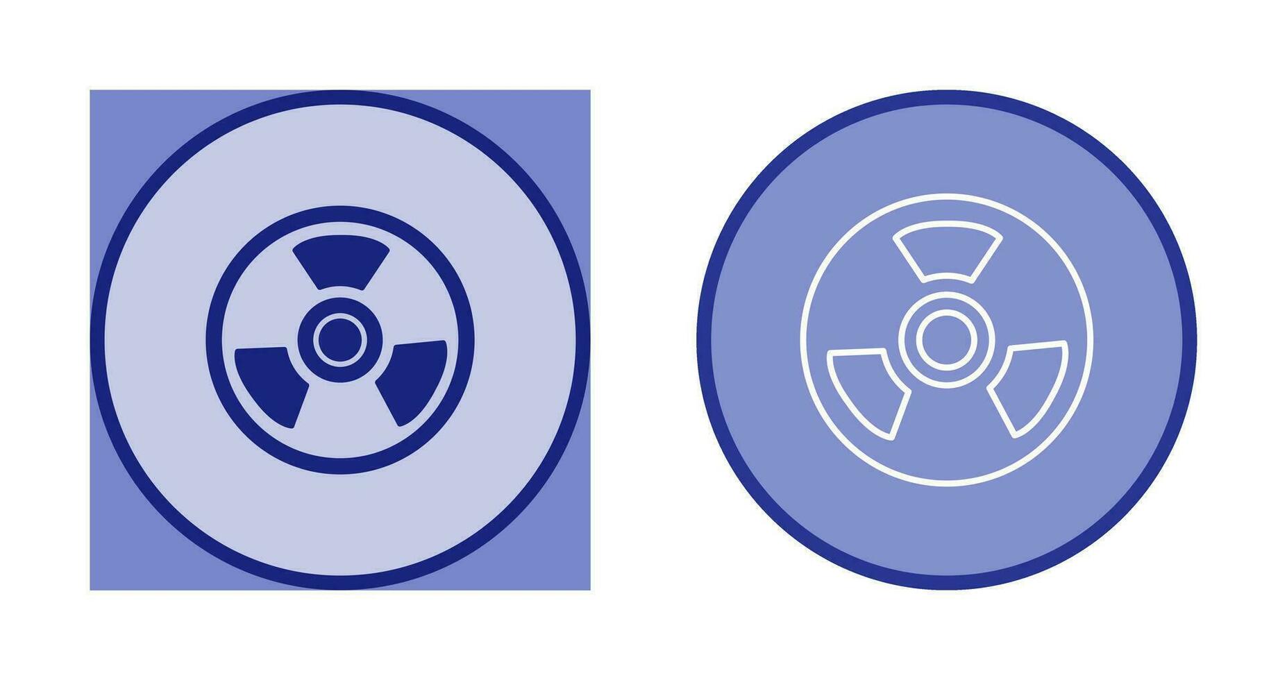 Nuclear Vector Icon