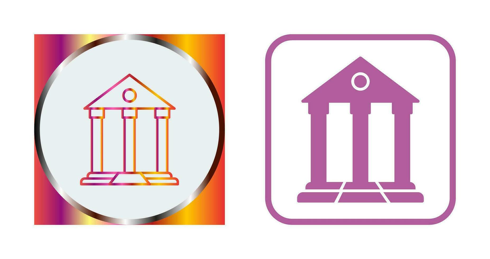 Parthenon Vector Icon