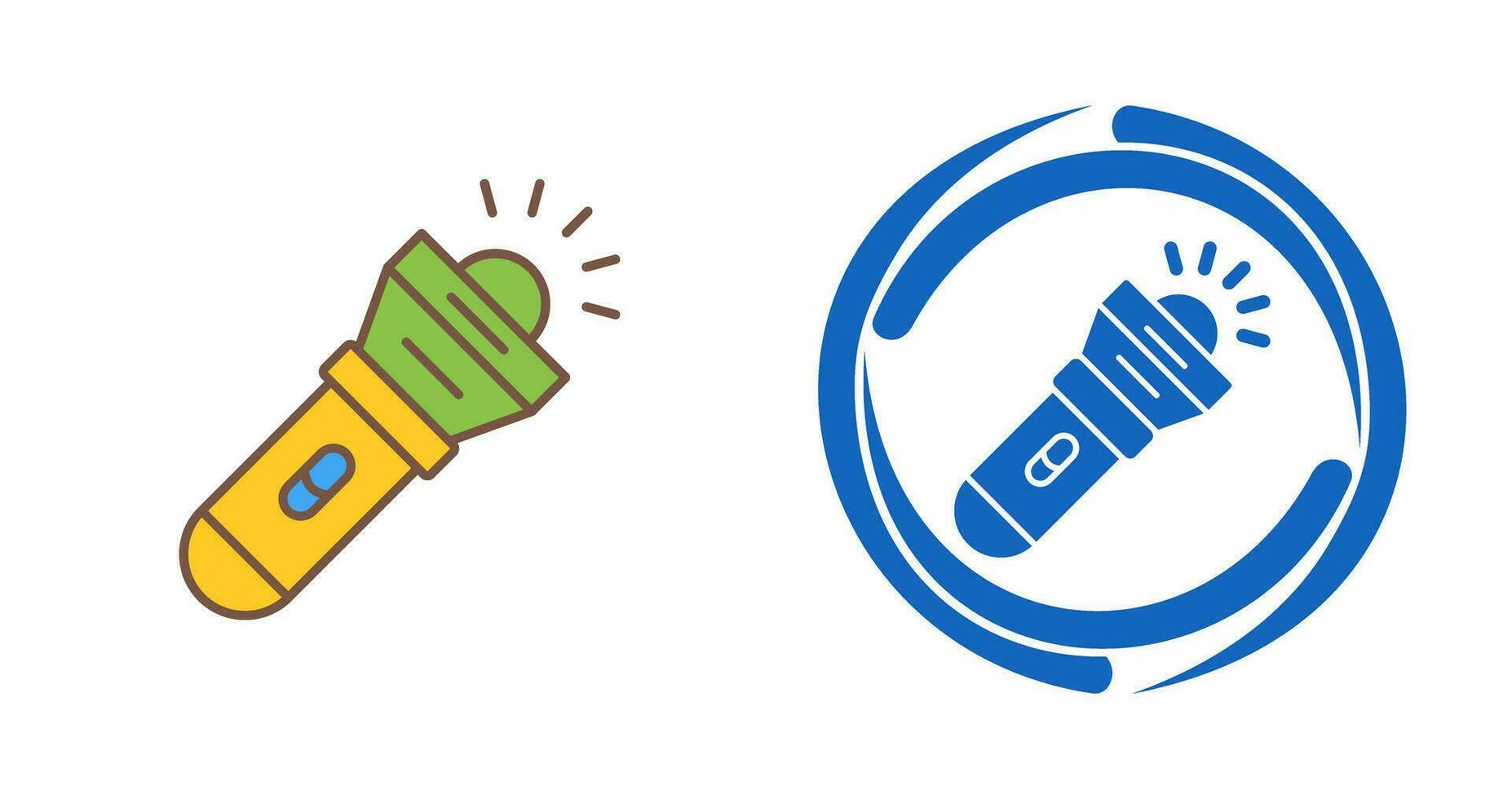 Flashlight Vector Icon