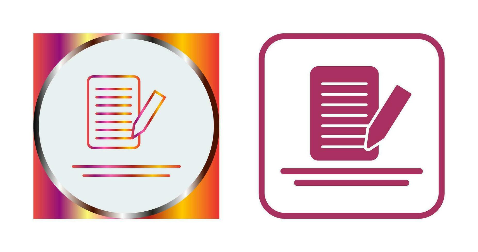 Edit Vector Icon
