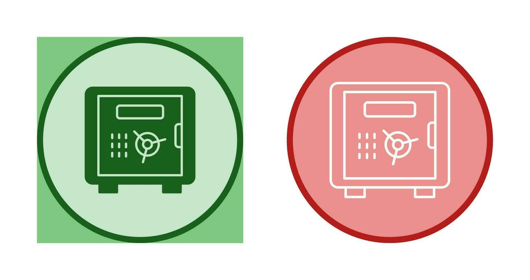 Safe Box Vector Icon