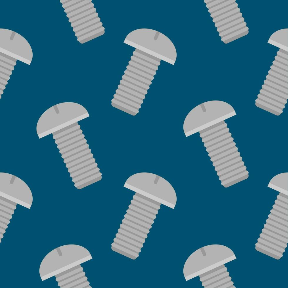 screw seamless pattern flat design vector illustration. pile screws seamless pattern