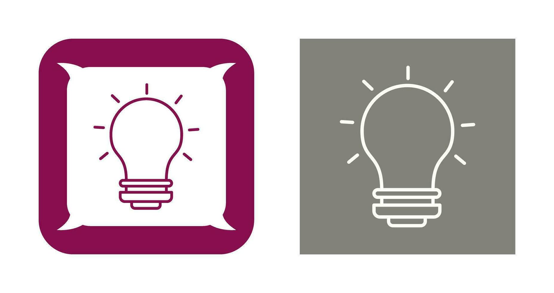 Light Bulb Vector Icon