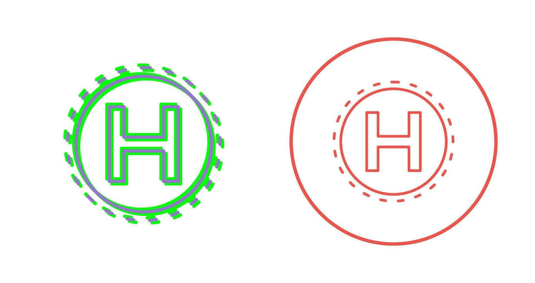 Helipad Vector Icon