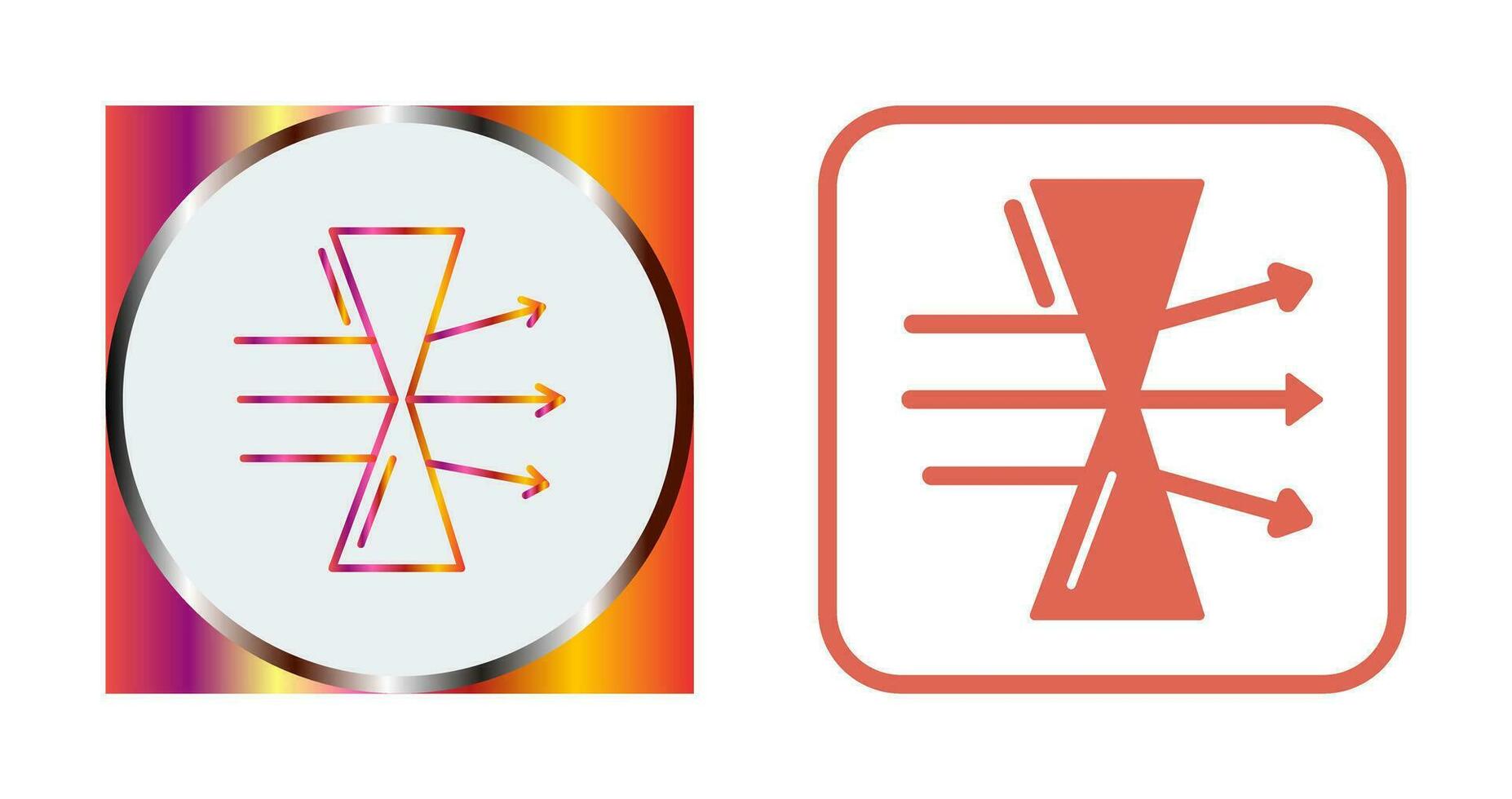 Dispersion Vector Icon