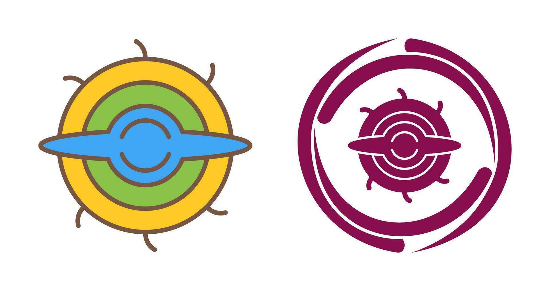 Black Hole Vector Icon