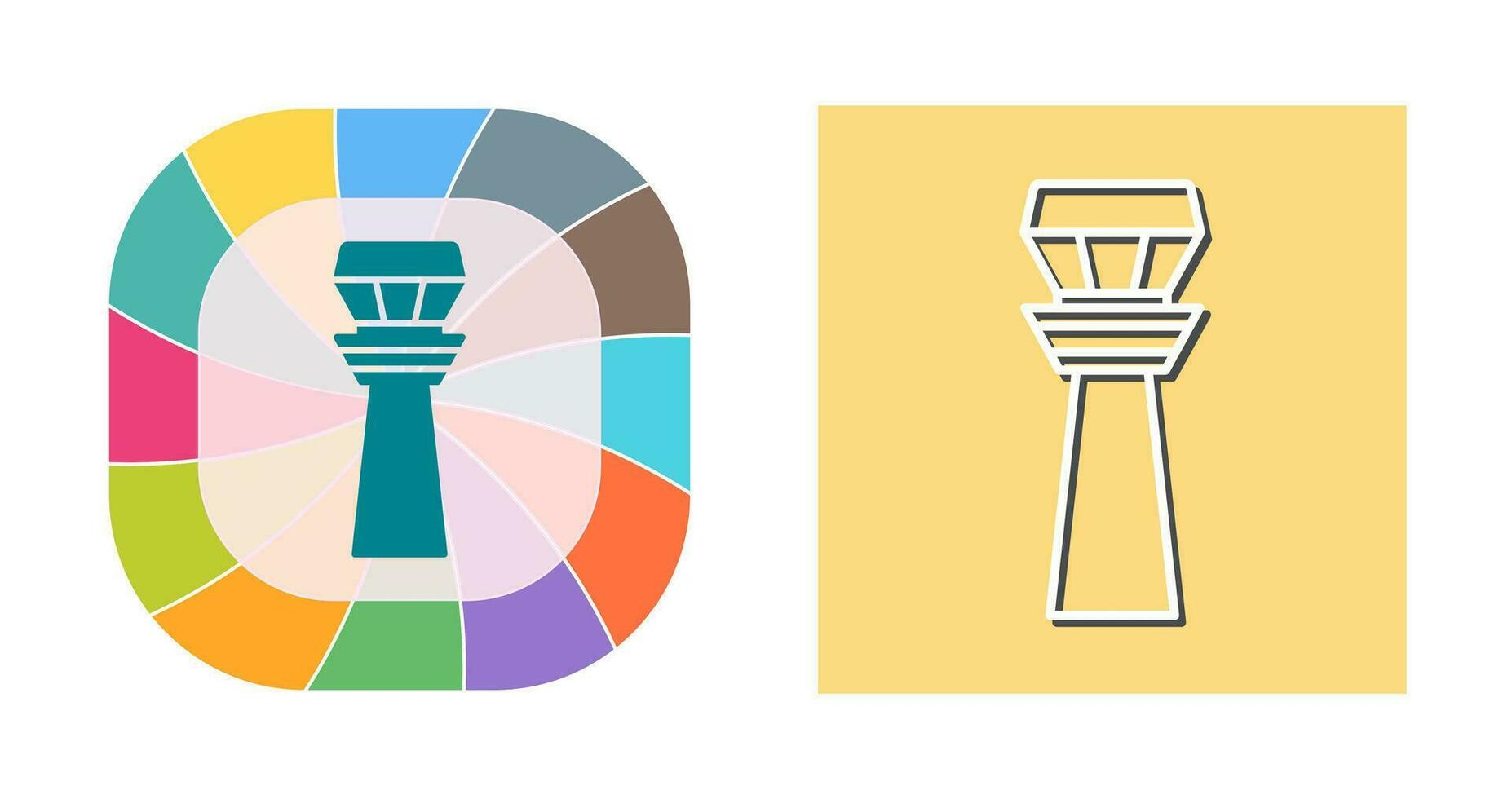 Control Tower Vector Icon