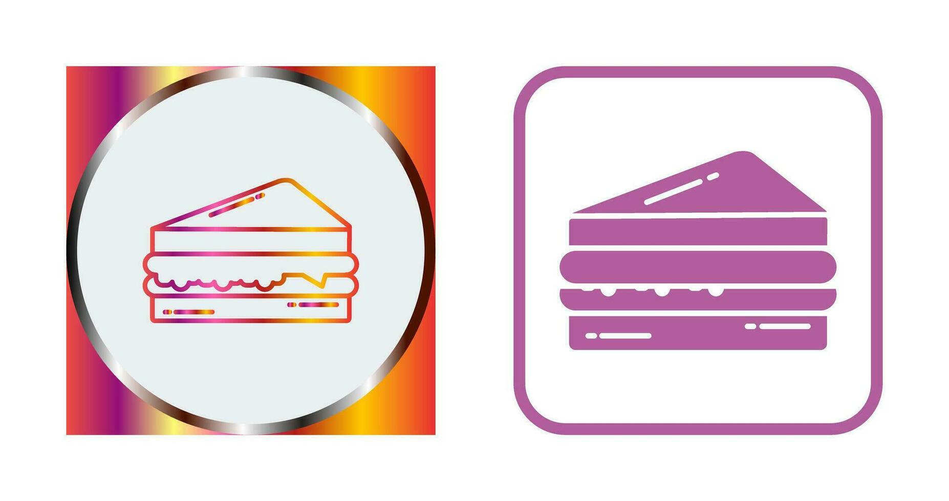 Sandwich Vector Icon