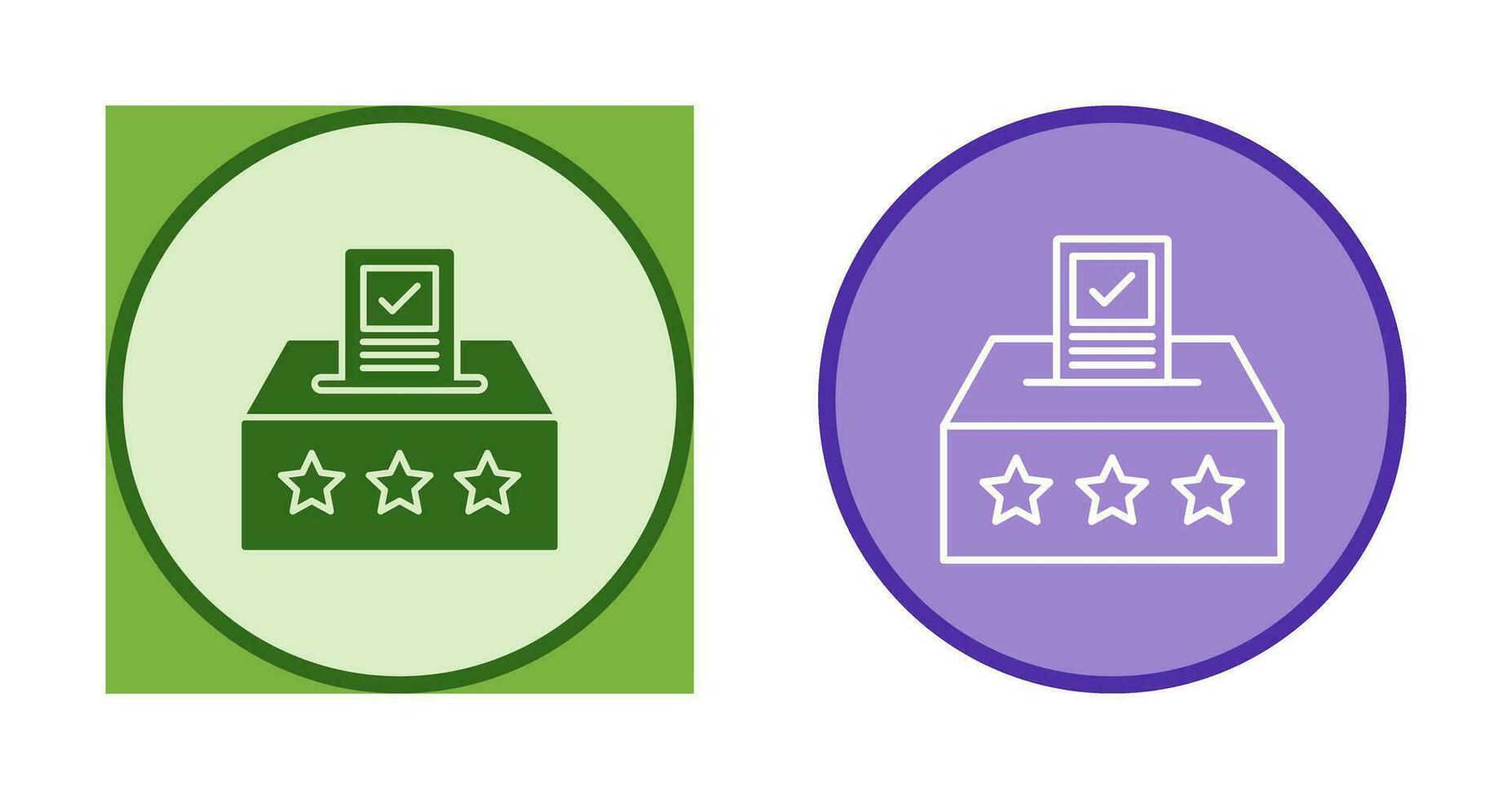 Ballot Vector Icon