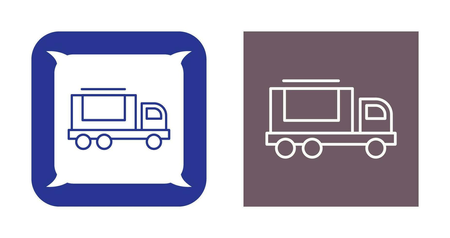 Cargo Truck Vector Icon