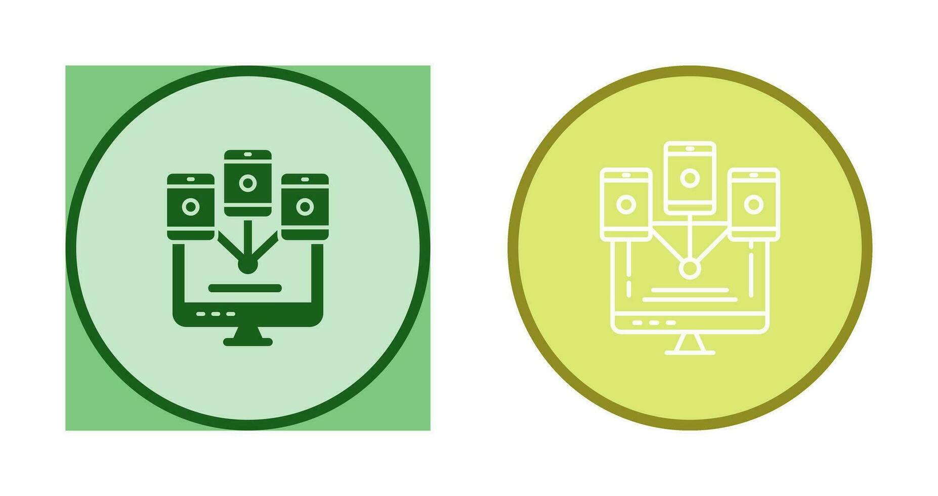 Computer Networks Vector Icon