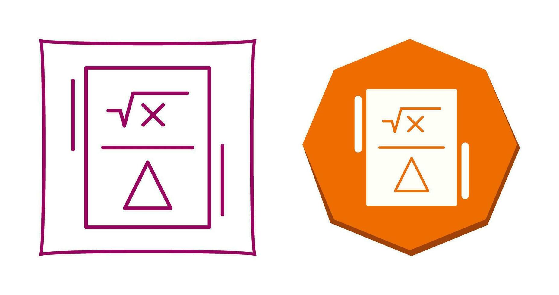 Formula Vector Icon
