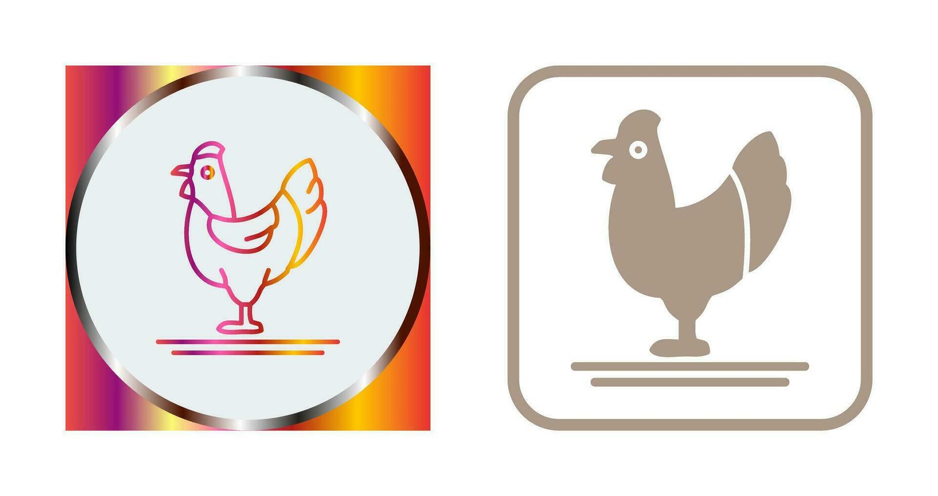 Poultry Vector Icon