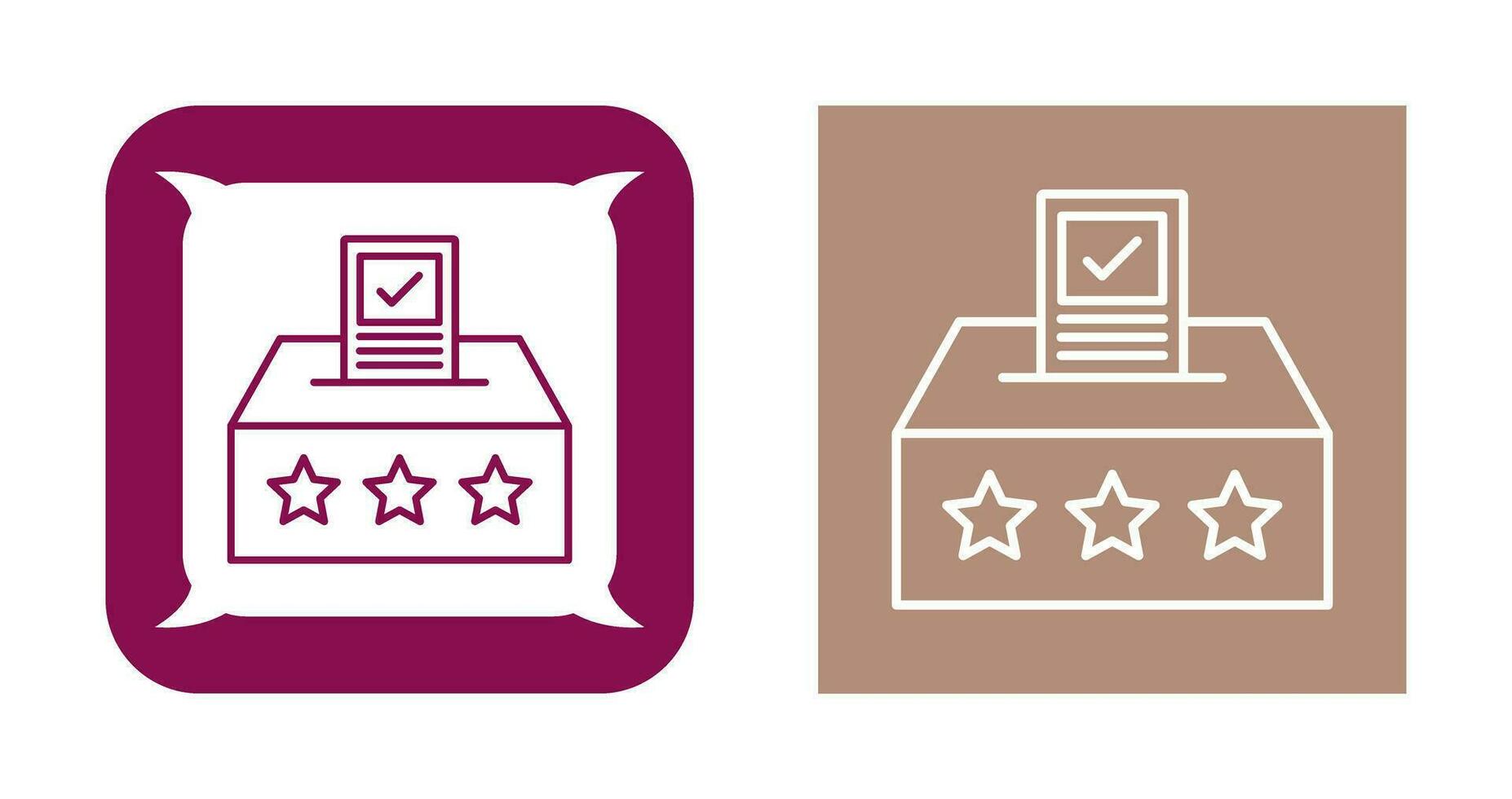 Ballot Vector Icon