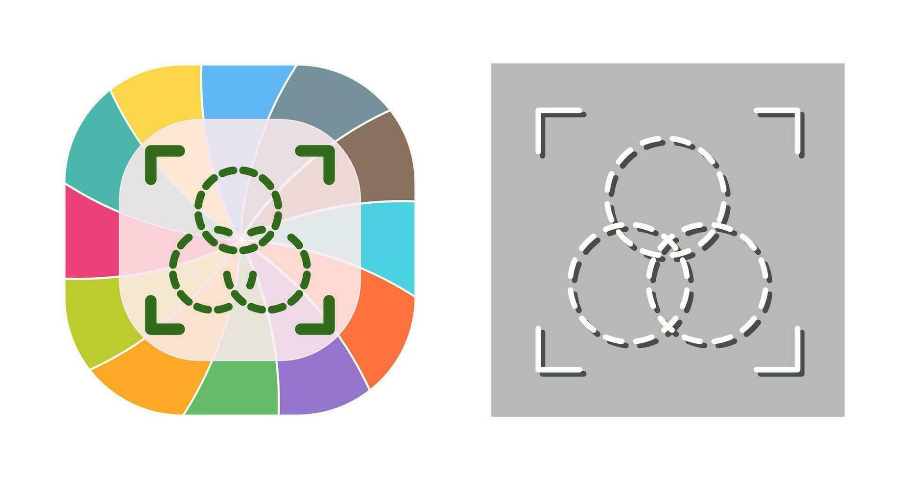 Intersection Vector Icon