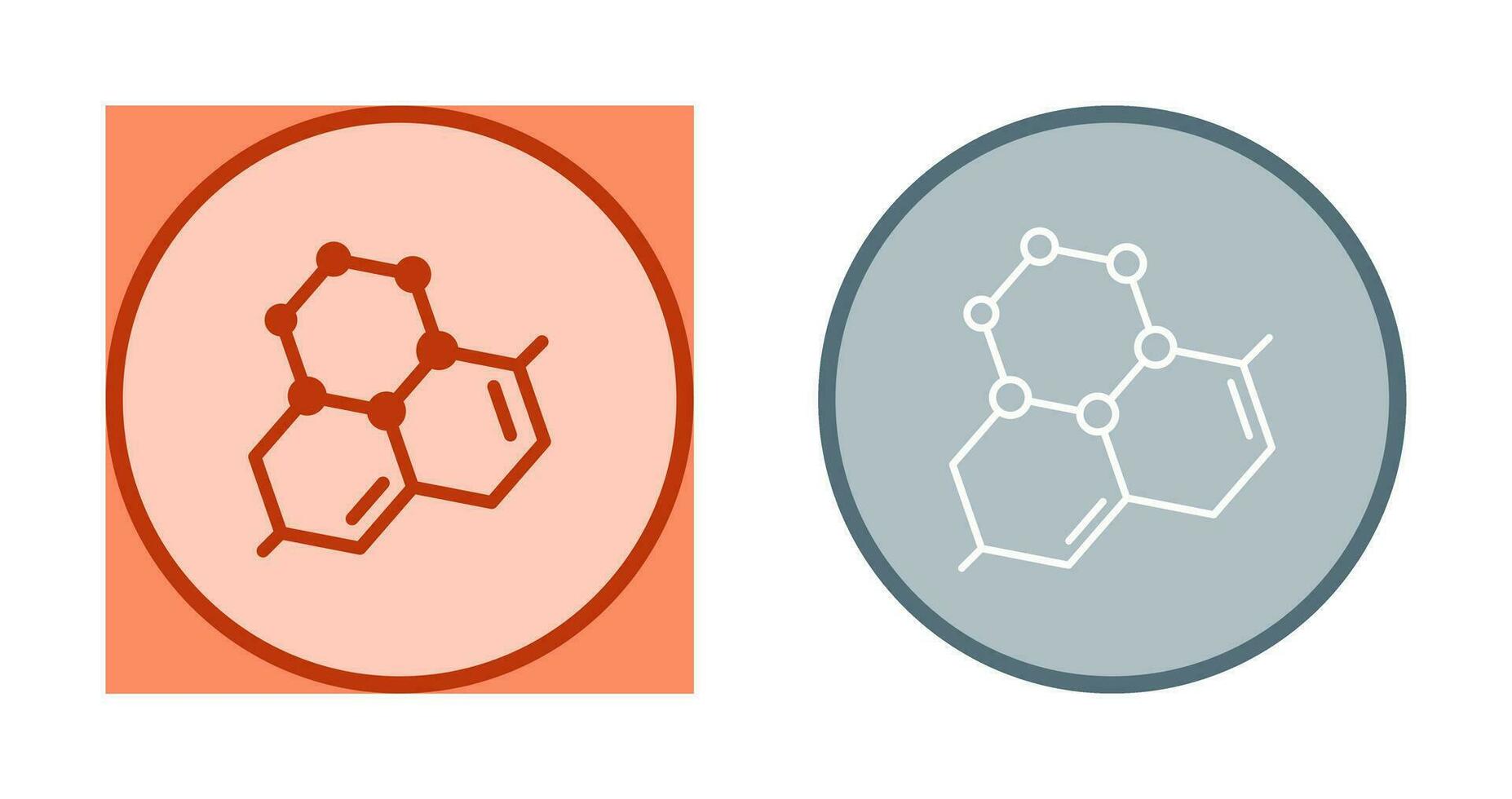 icono de vector de molécula