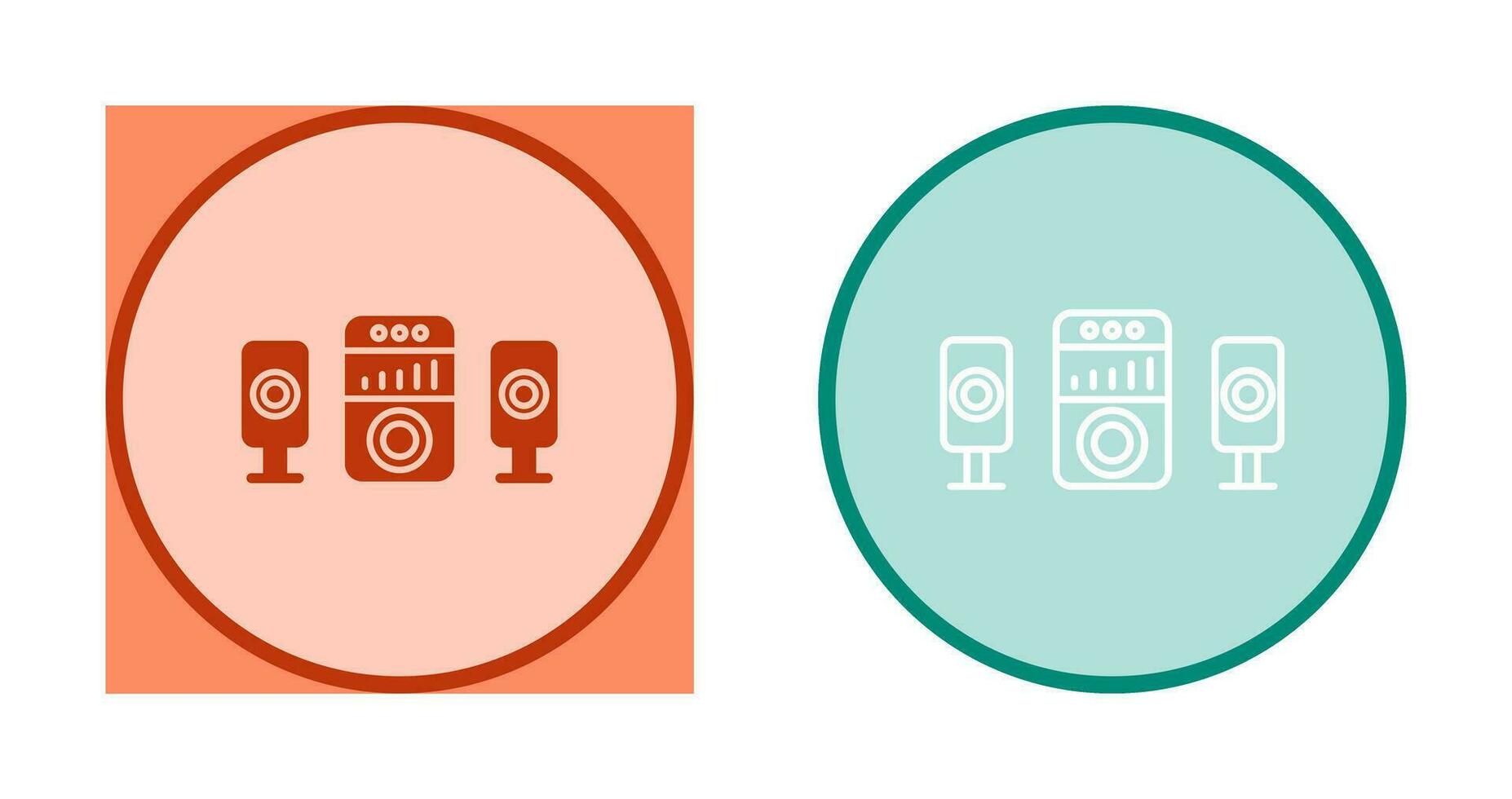 Sound System Vector Icon