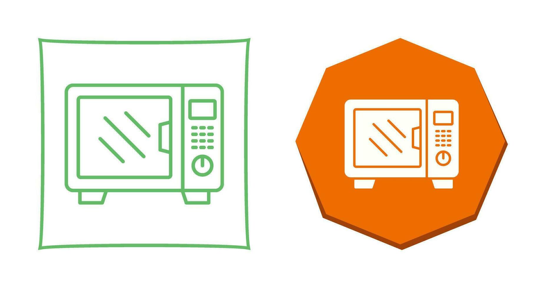 Microwave Vector Icon