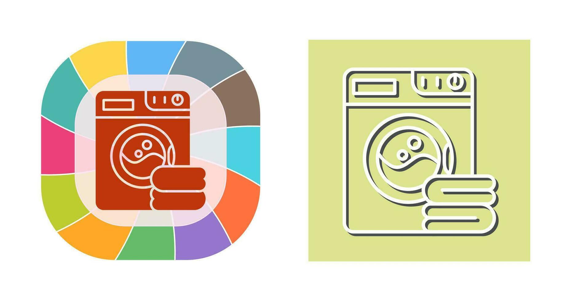 Washing Machine Vector Icon