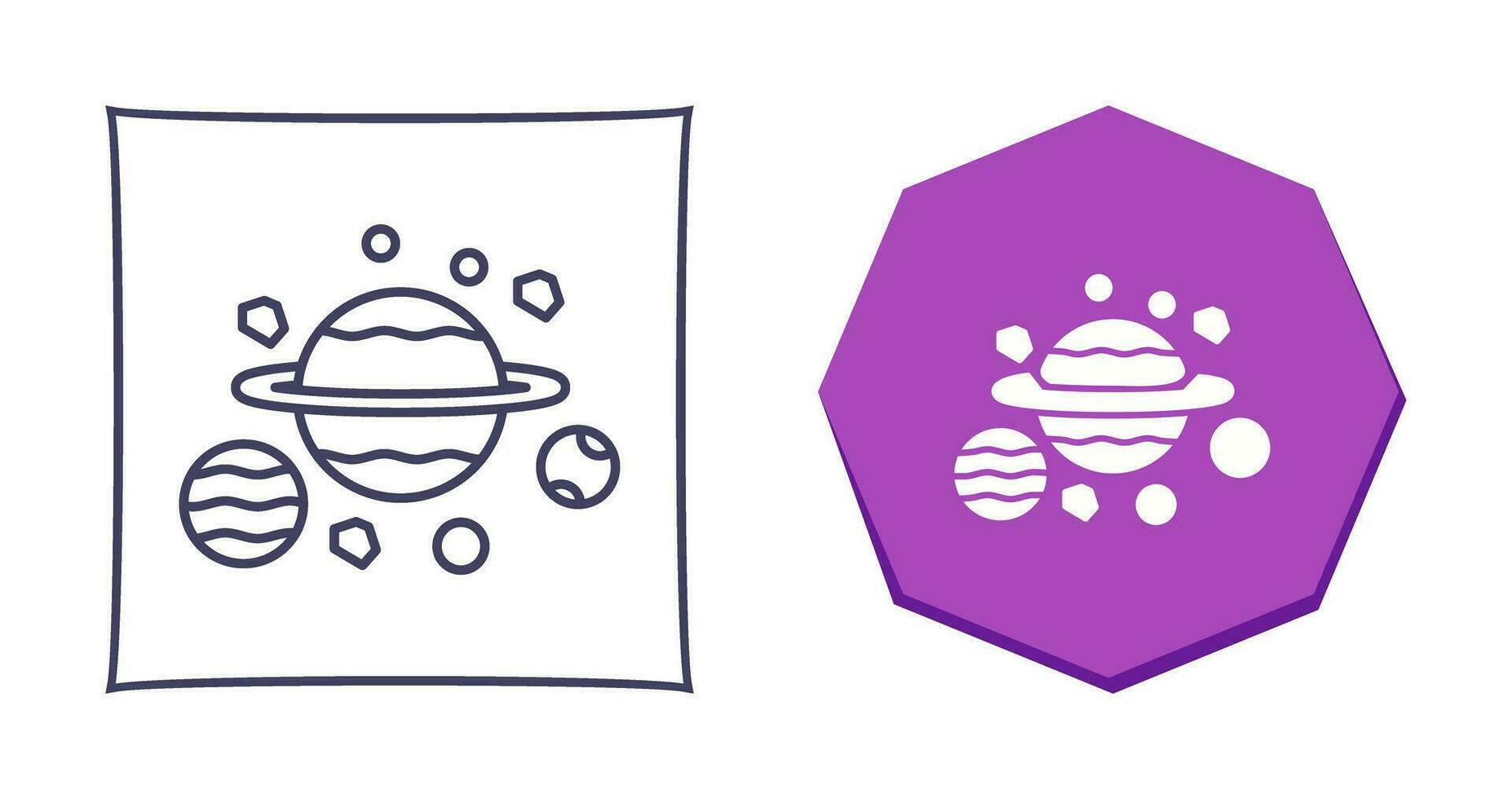 Planets Vector Icon