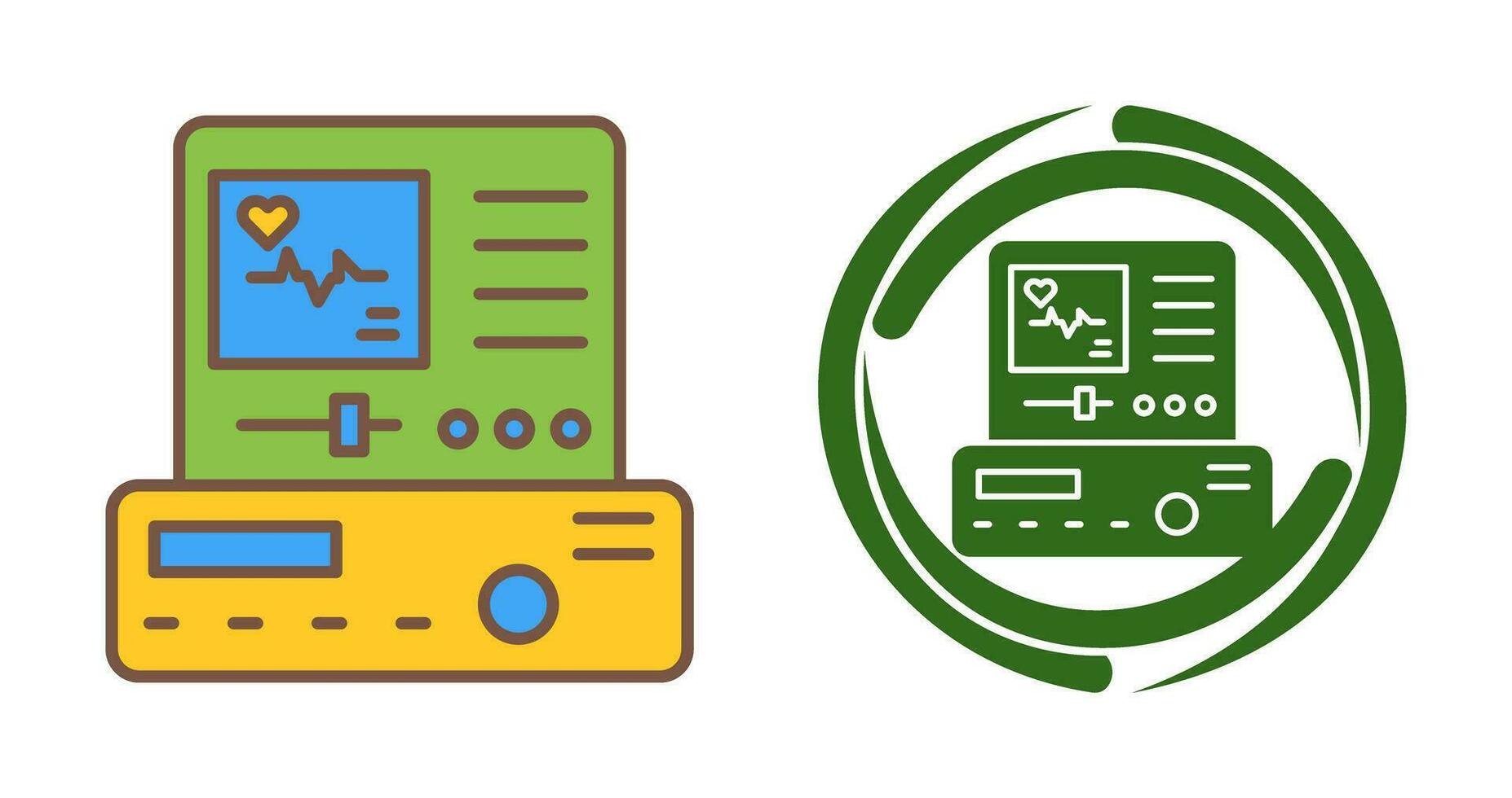 Electrocardiogram Vector Icon