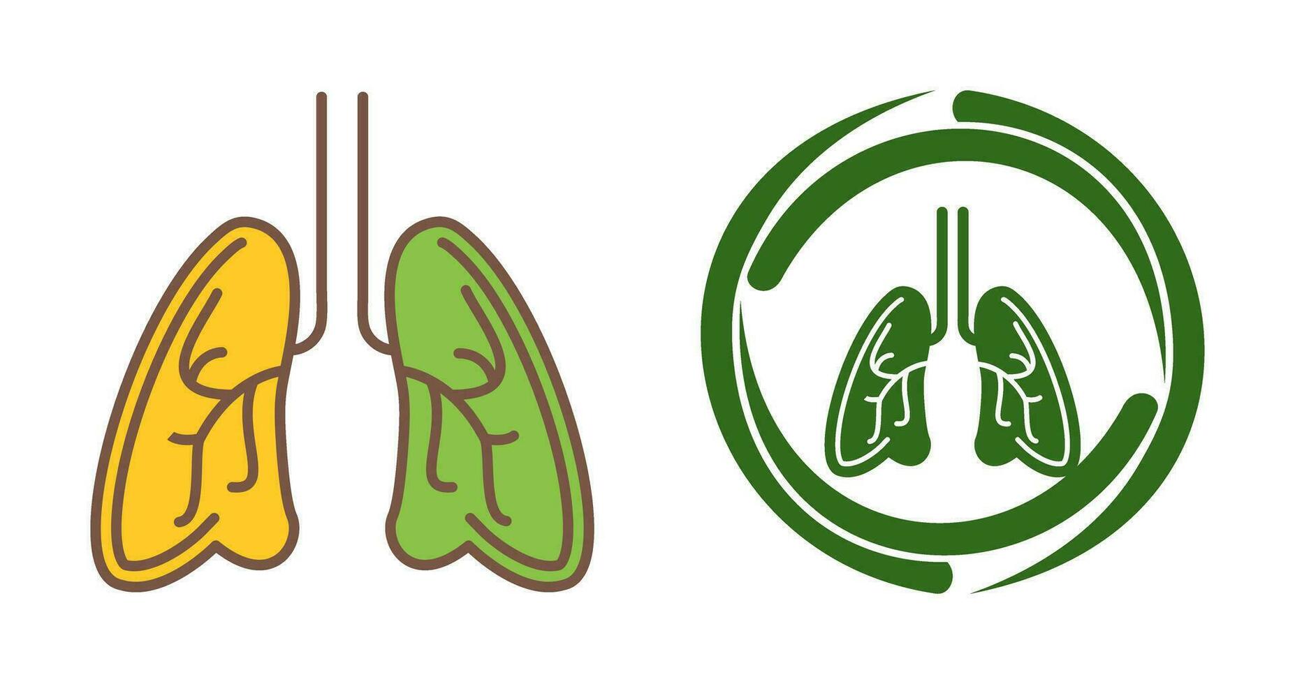 Lungs Vector Icon